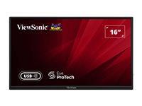 ViewSonic VA1650 16" bærbar IPS skærm - Full HD, HDMI/USB‑C, 60 Hz billede