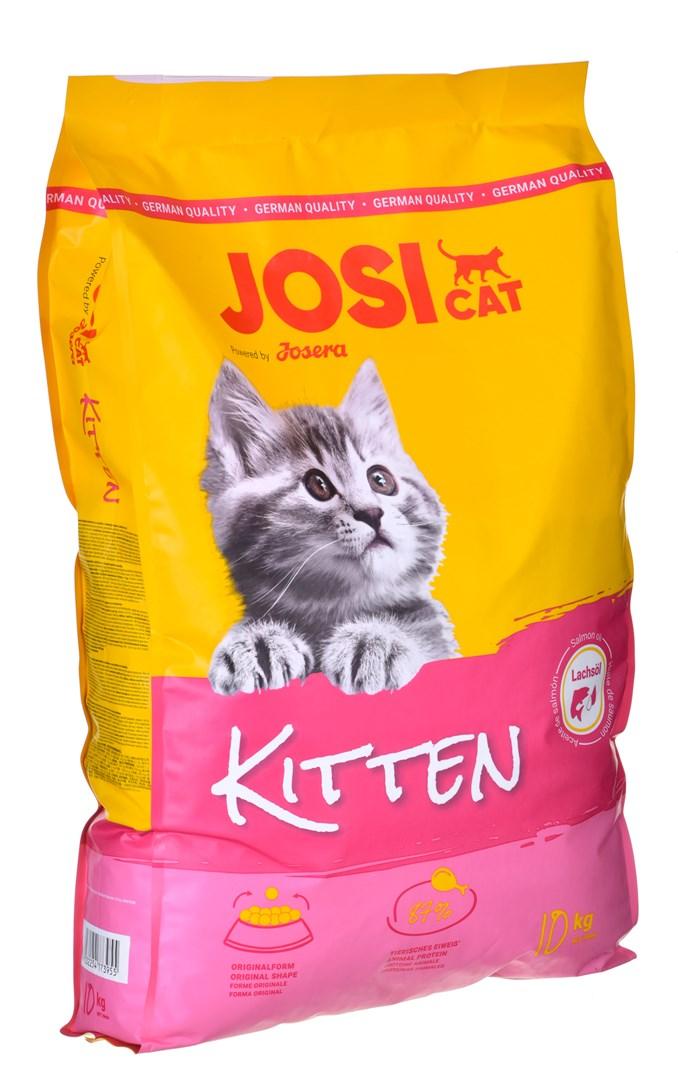 JOSERA JosiCat Kitten tørfoder til kat – 10 kg billede