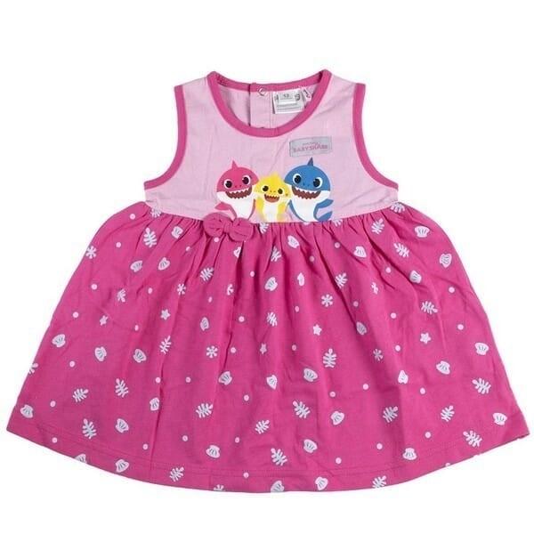 Kjole Baby Shark Pink 24 måneder