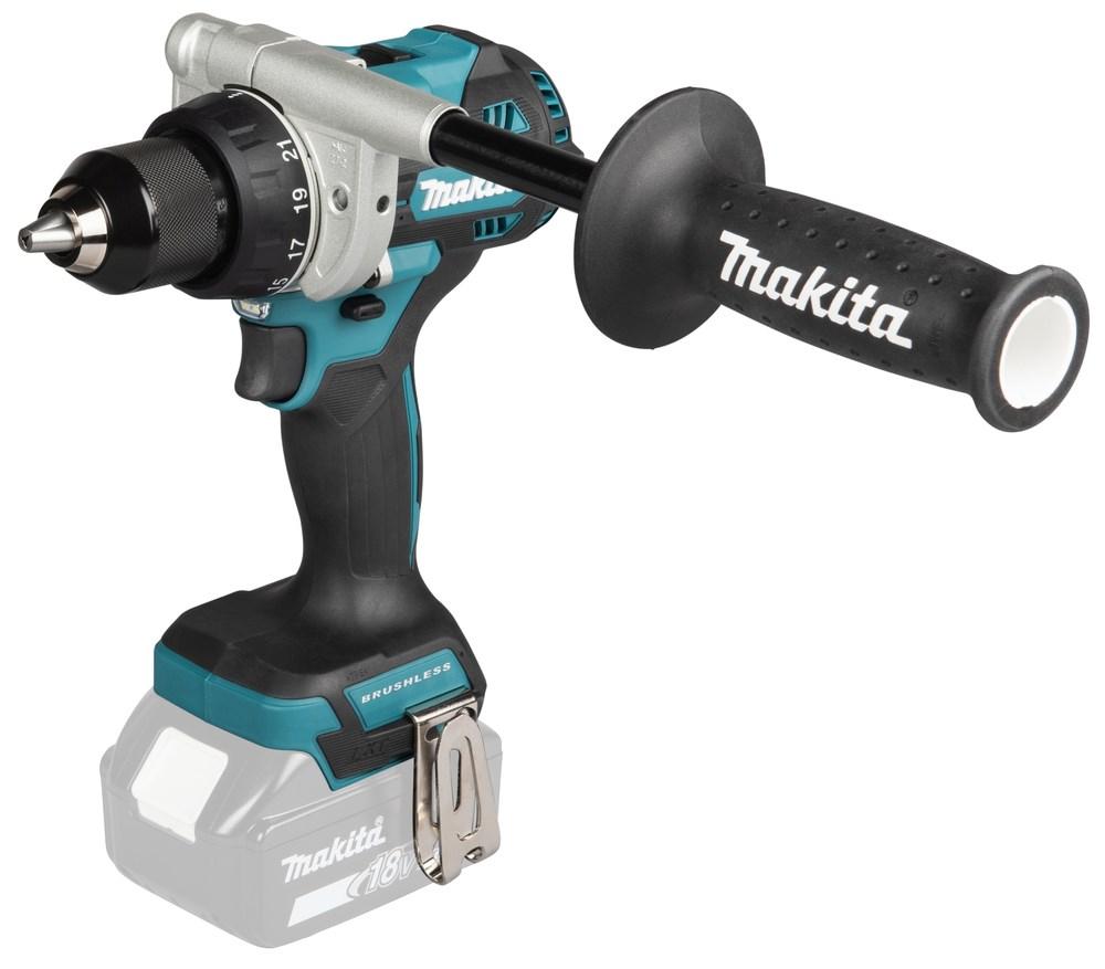 Makita DDF492Z bore-/skruemaskine 18 V, børsteløs - 2.100 o/min, blå/sort