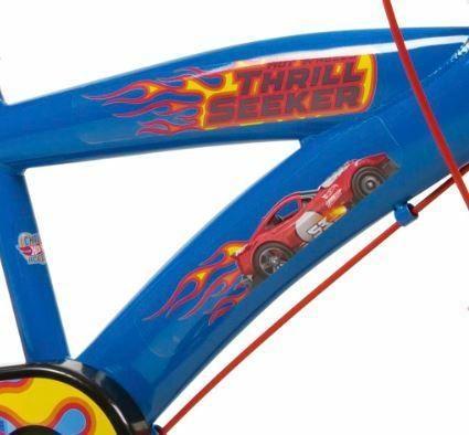 TOIMSA Hot Wheels børnecykel 14" - blå (model 1468) billede