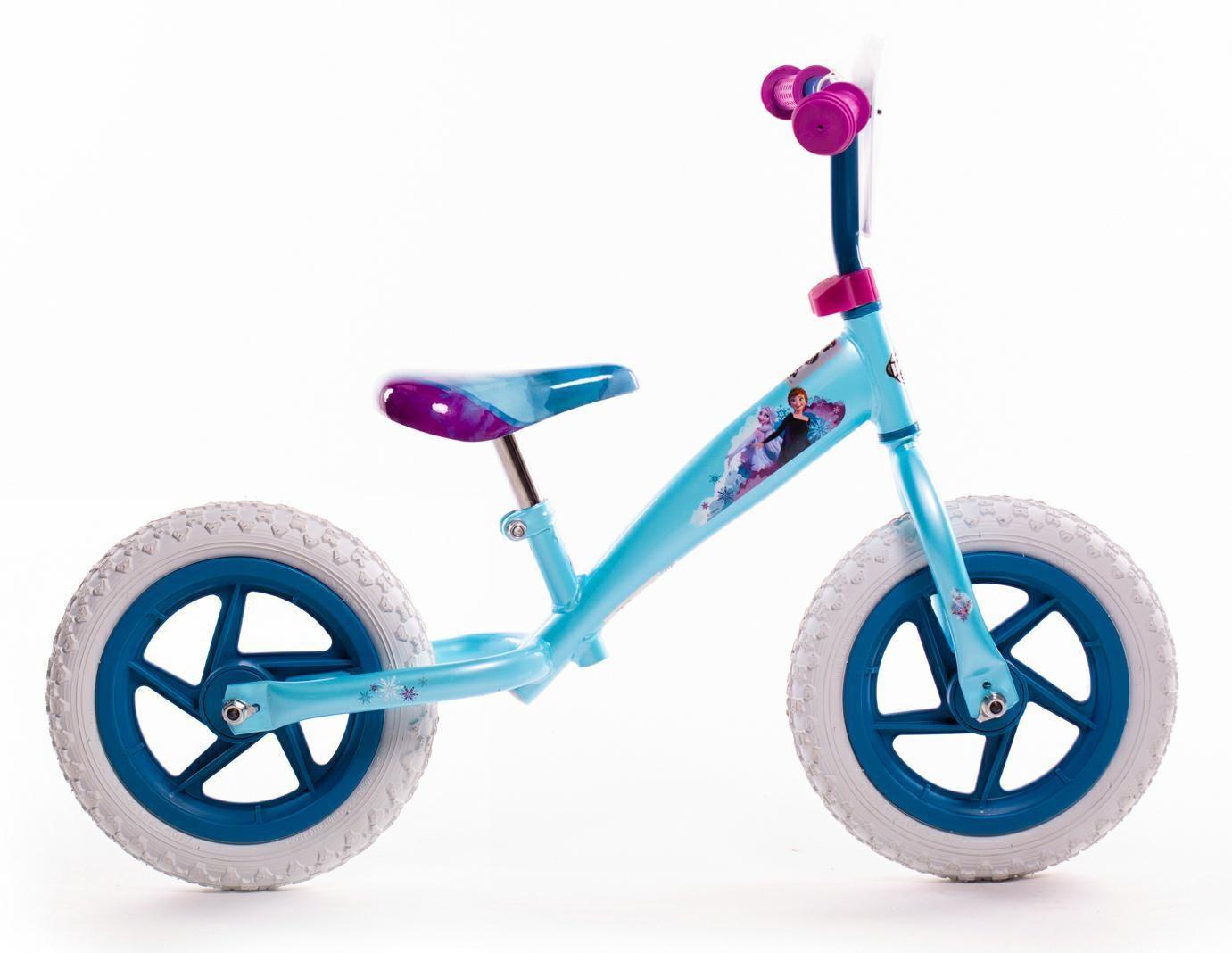 HUFFY Frozen løbecykel 12" - blå/hvid, skumhjul billede