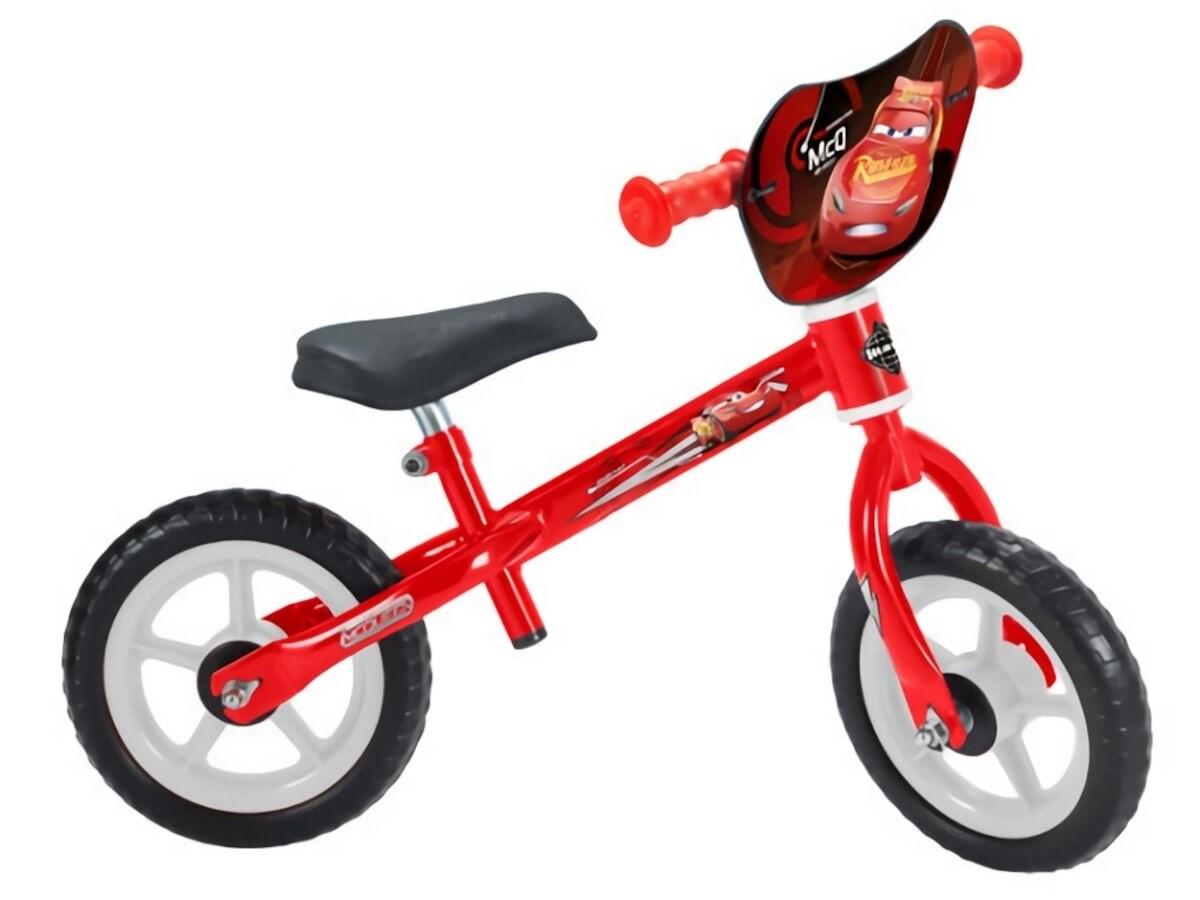 Huffy løbecykel 10" - Disney Cars, justerbar, rød billede