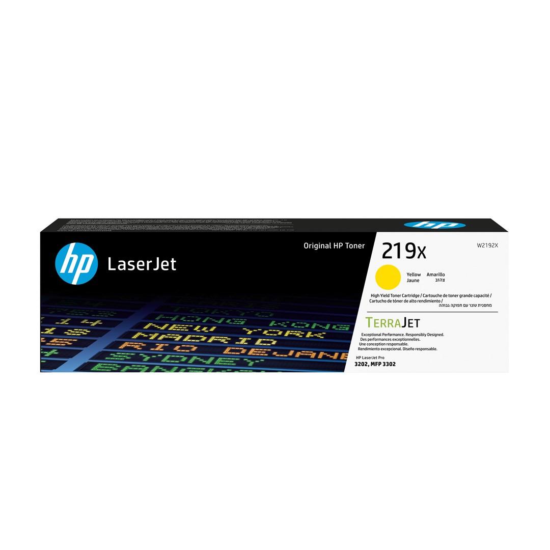 HP 219X gul tonerpatron - høj kapacitet (LaserJet, original)