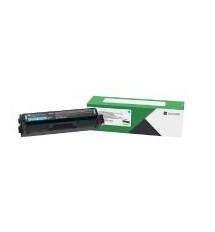 Lexmark 20N20C0 cyan tonerpatron - 1 stk.
