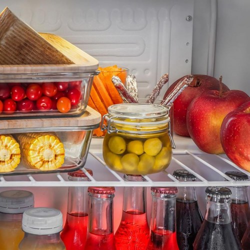 Bolero CoolMarket BC SD 47 mini køleskab - sort, 44 l (OUTLET C)