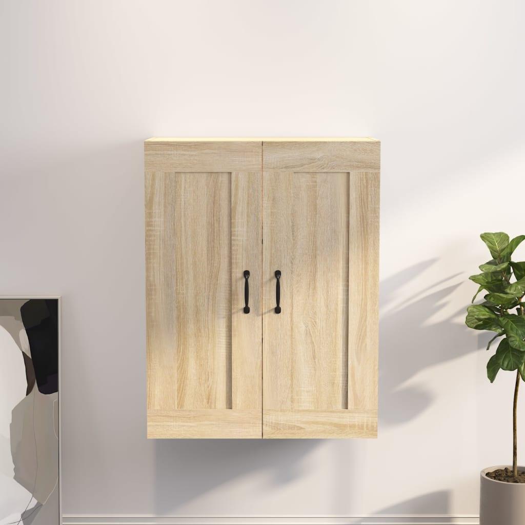 Vægskab 69,5x32,5x90 cm sonoma-eg billede