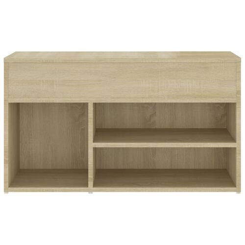 Skoreol 80x30x45 cm konstrueret træ sonoma-eg