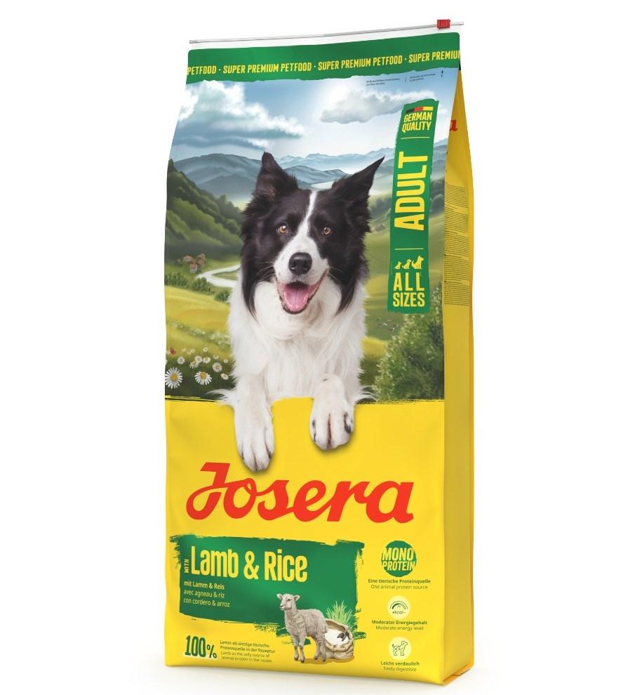 JOSERA Adult Lamb & Rice tÃ¸rfoder til hund â 12,5 kg billede