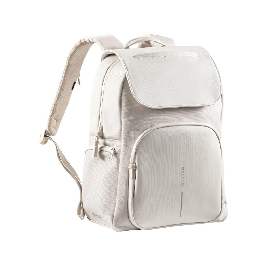 XD Design Soft Daypack - vandrerygsæk 15 L, beige (til 16" laptop) billede