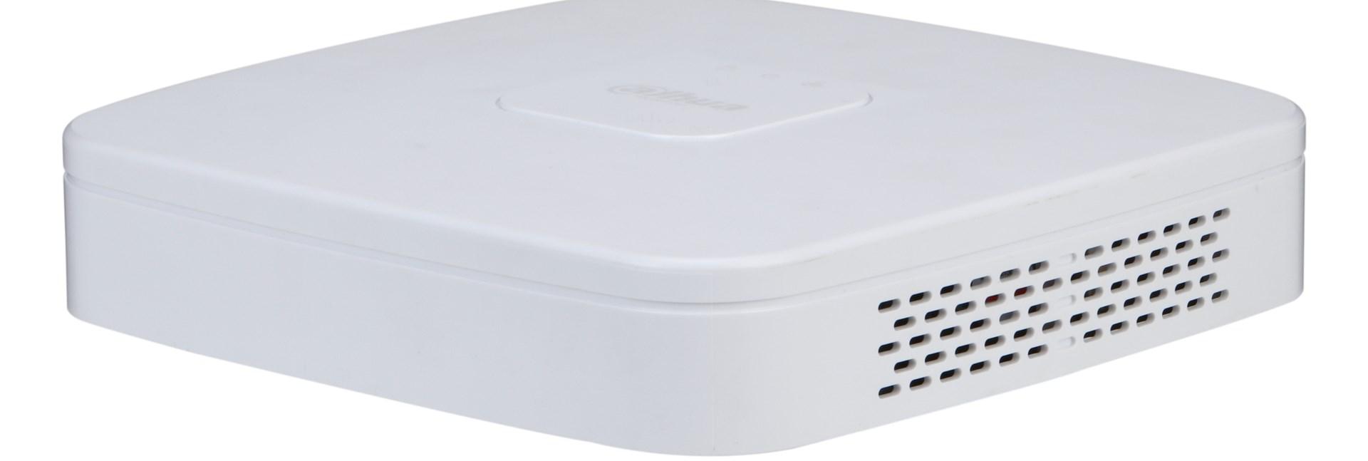 Dahua NVR2104-4KS3 Lite netvÃ¦rksoptager 4-kanals â 1U, hvid billede