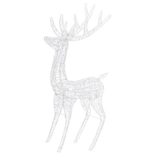 Julerensdyr XXL 180 cm 250 LED'er akryl flerfarvet