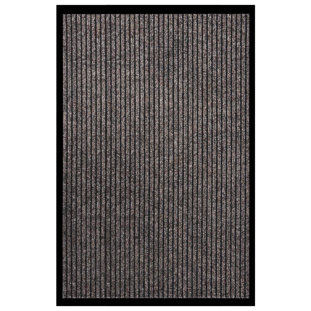 Dørmåtte 80x120 cm stribet beige