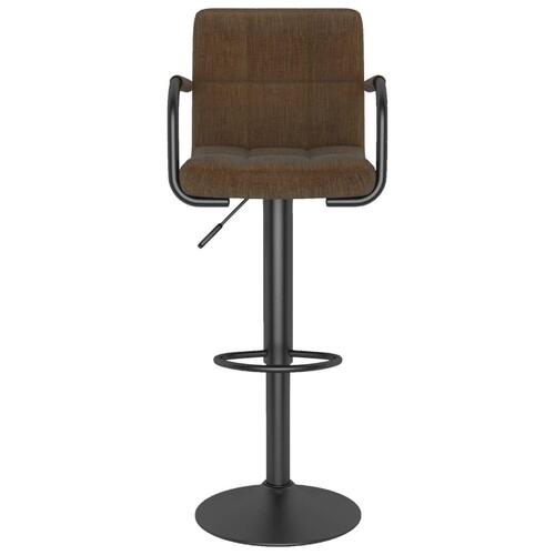Barstole 2 stk. stof brun