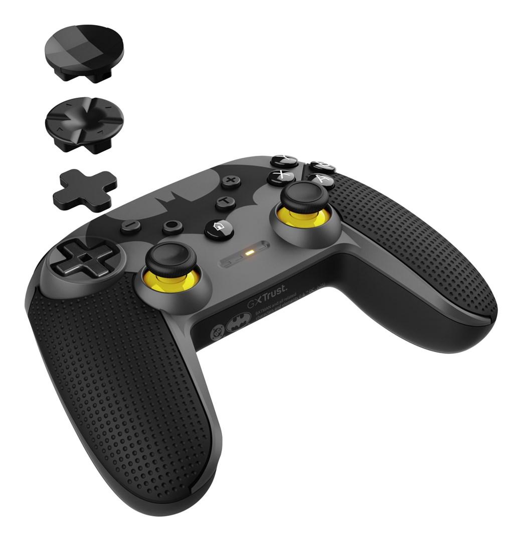 Trust 25789 trÃ¥dlÃ¸s/bluetooth gamepad â sort til PC, Nintendo Switch, Android og iOS billede