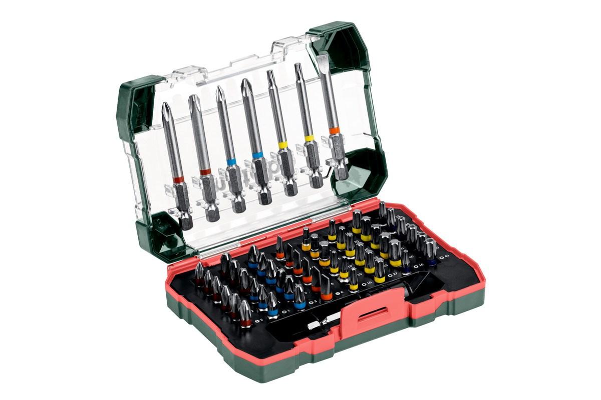 Metabo bitssæt 56 dele - magnetisk bitholder og etui billede