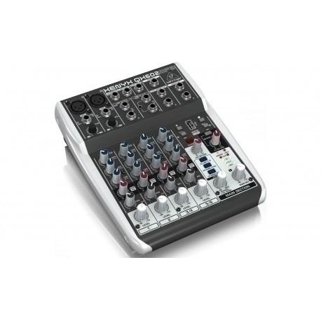 Behringer Xenyx QX602MP3 kompakt mikserbord med MP3-afspiller billede