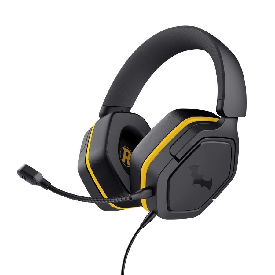 Trust 25784 gaming-headset med mikrofon â kablet, sort/gul billede