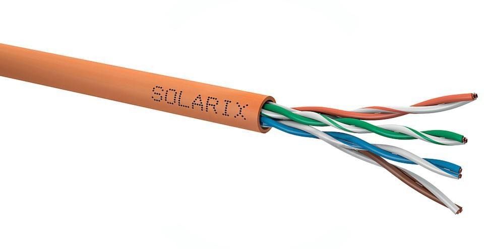 SOLARIX Cat 5e UTP netvÃ¦rkskabel LSOHFR B2ca â 305 m billede