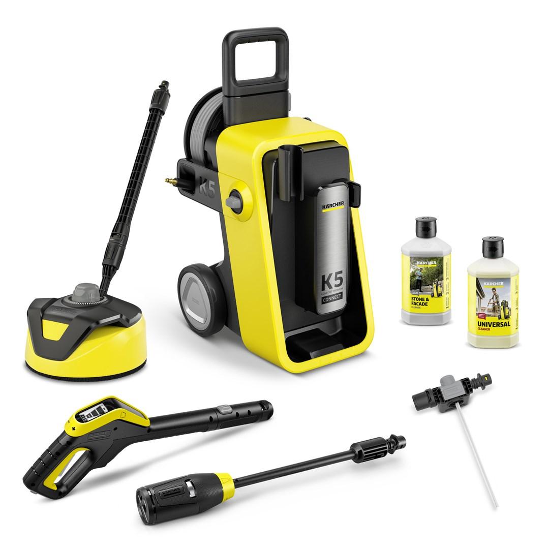 Kärcher K 5 Comfort Premium Connect Home højtryksrenser – 500 l/t, 2.100 W, gul billede