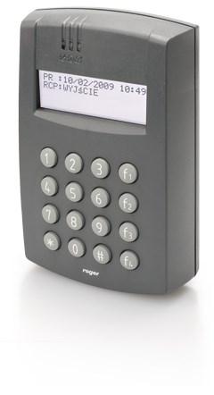 Roger PR602LCD-DT-O adgangskontrol med tastatur og display billede
