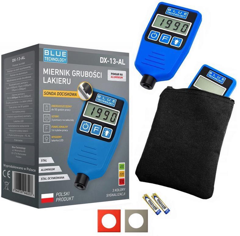 Blue Technology DX-13-AL laktykkelsesmåler til stål og aluminium billede