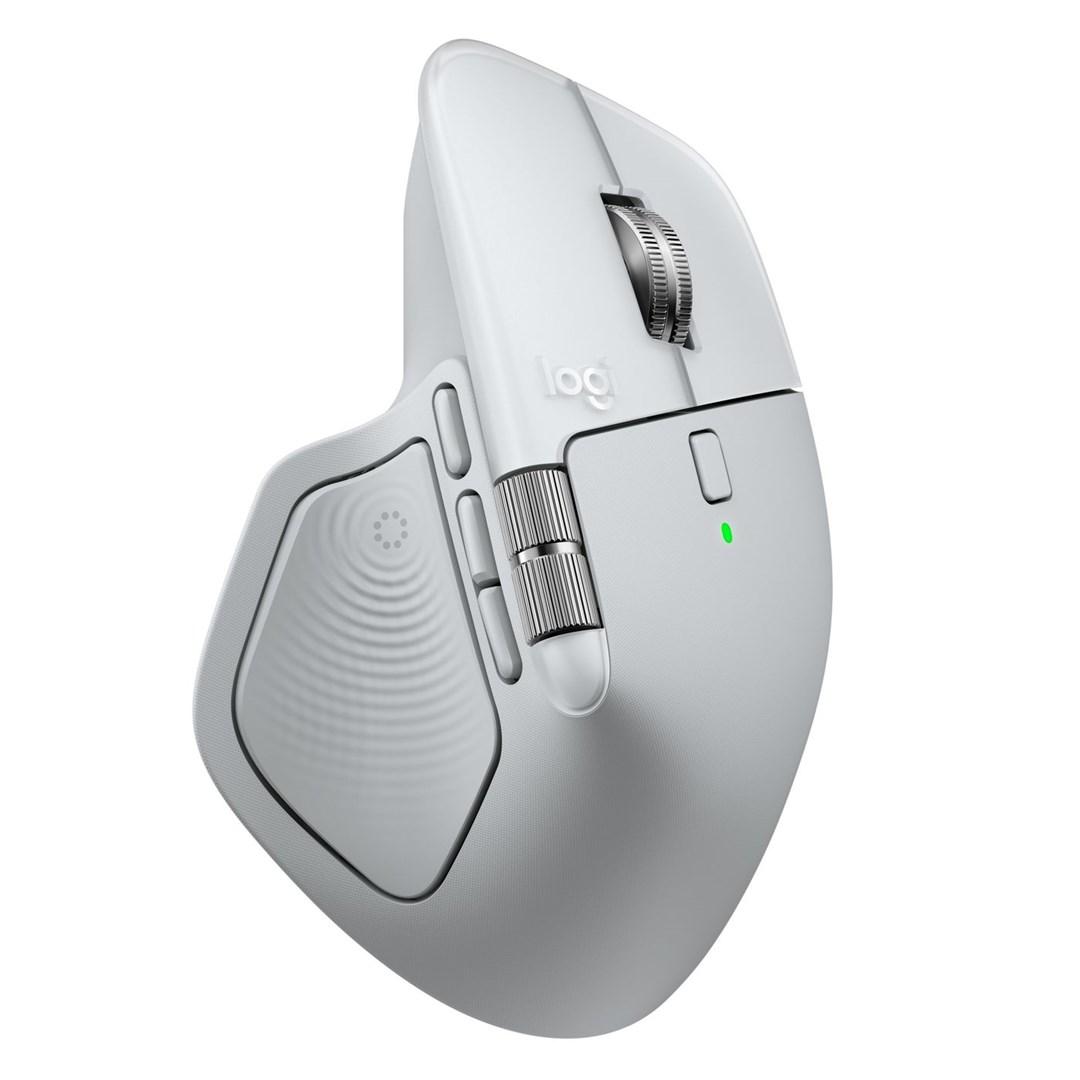 Logitech MX Master 4 for Mac - ergonomisk Bluetooth-mus til højre hånd, 8.000 DPI