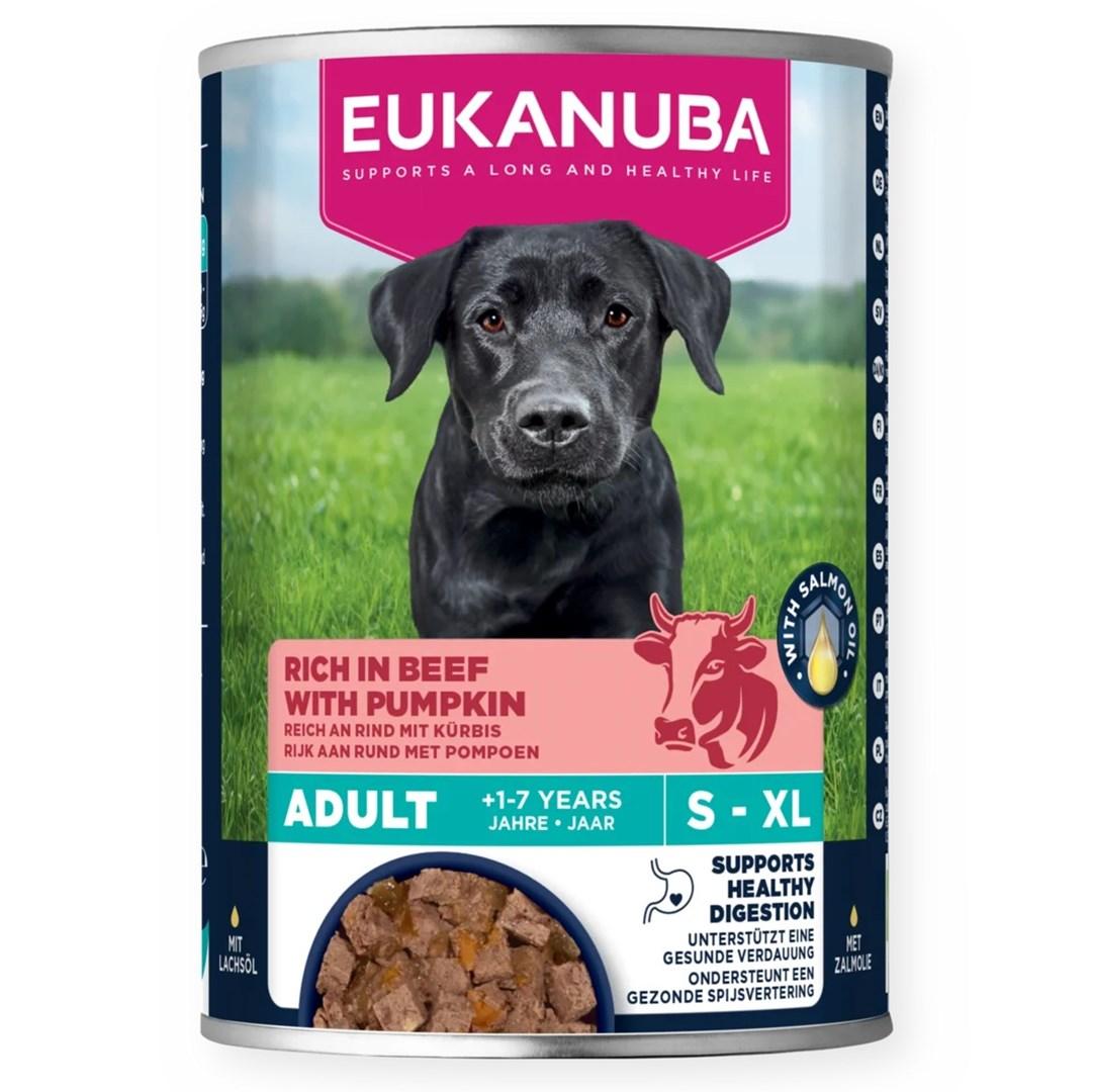 Eukanuba Life Care vÃ¥dfoder til hund â oksekÃ¸d og grÃ¦skar, 400 g billede
