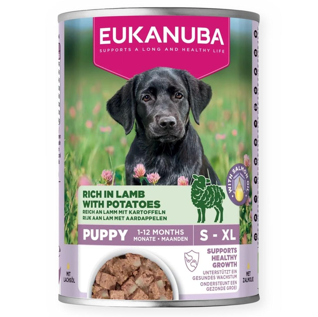 EUKANUBA Life Care Puppy vådfoder - lam og kartofler 400 g billede