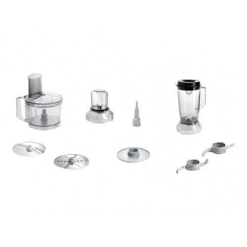Bosch MultiTalent 3 MCM3501M foodprocessor 2,3 l - børstet rustfrit stål/sort