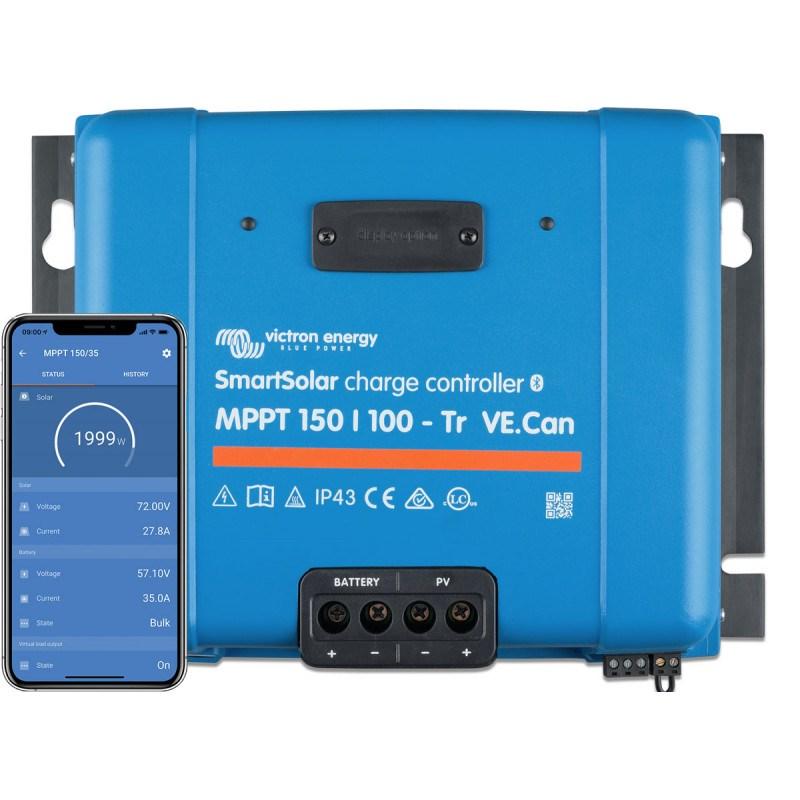 Victron SmartSolar MPPT 150/100-Tr VE.Can - solcelleregulator billede