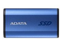 ADATA SE880 500 GB ekstern SSD – USB 3.2 Gen 2x2 (USB-C), blå billede