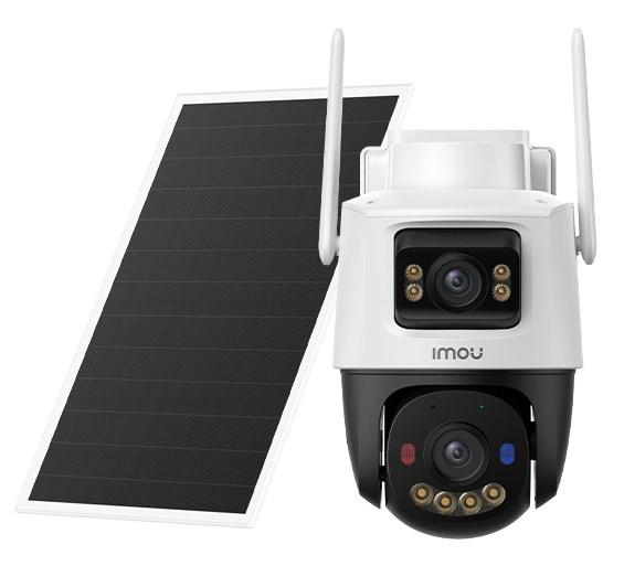 Imou AOV Dual udendÃ¸rs IP-overvÃ¥gningskamera 5 MP med solcelle og 4G/WiâFi billede