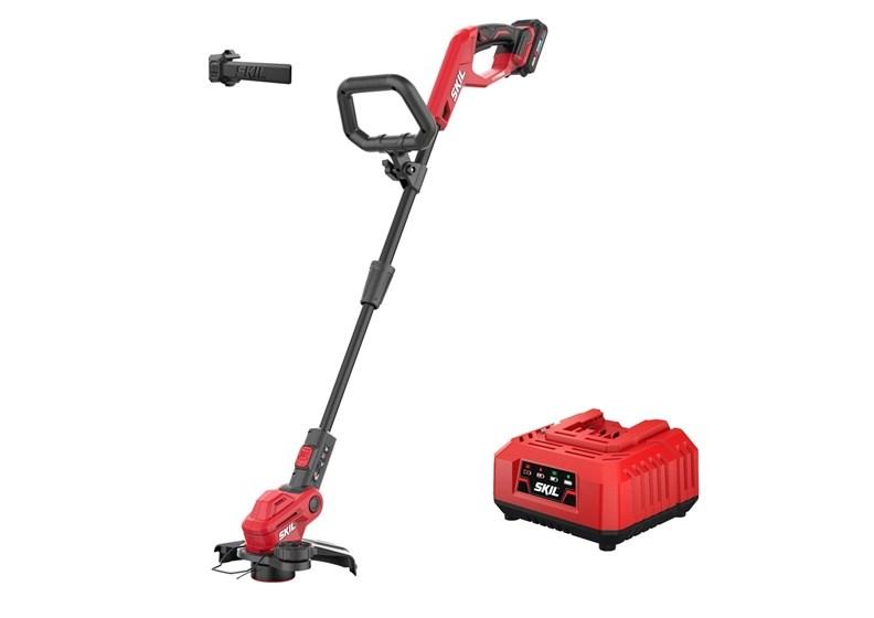Skil 18V græstrimmer 25 cm - inkl. 2,0 Ah batteri (GT1E0231AA) billede