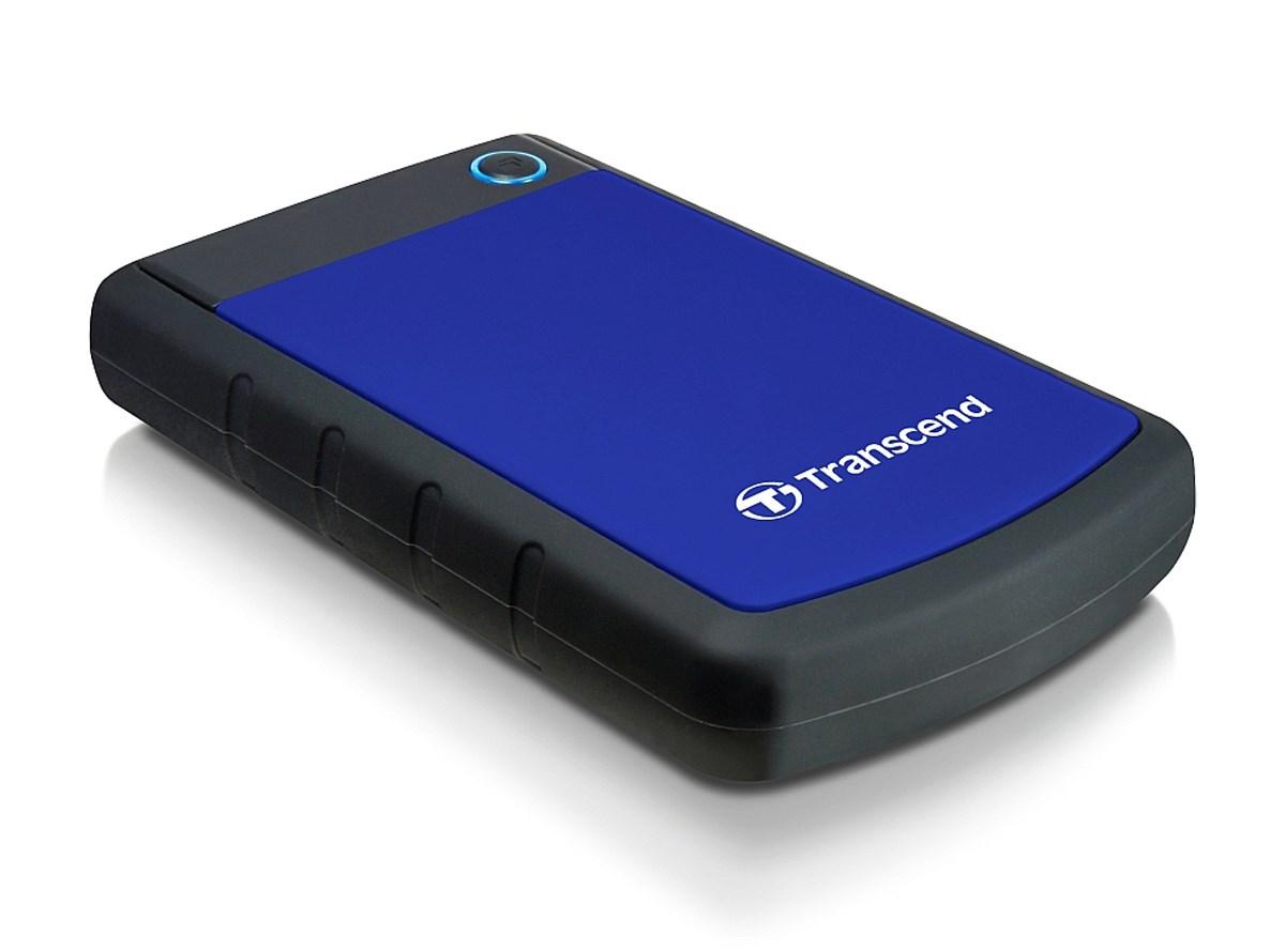 Transcend StoreJet 25H3 2 TB - Blå ekstern harddisk (2,5")