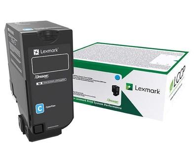Lexmark 75B20C0 toner - Original Cyan, 1 stk.