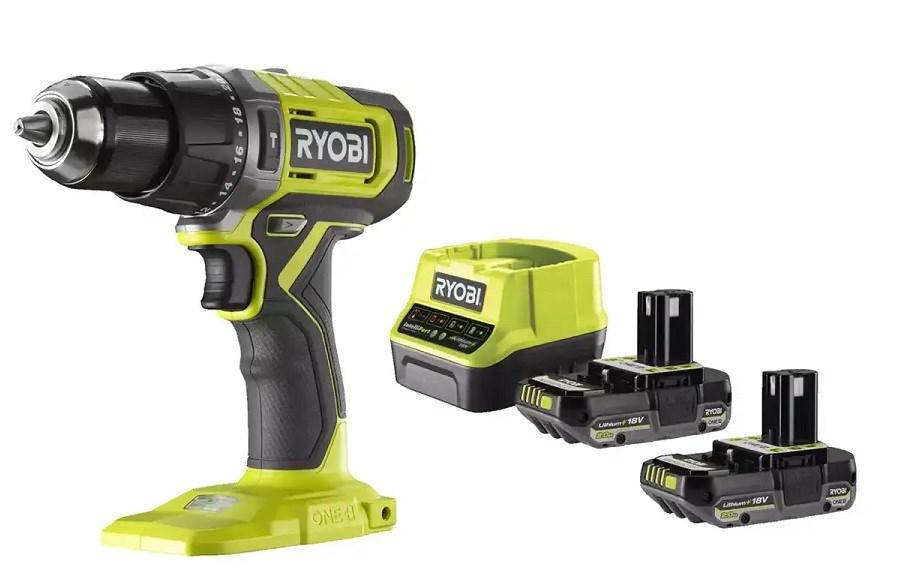 RYOBI RPD18BL 18V børsteløs slagboremaskine/skruemaskine sæt billede