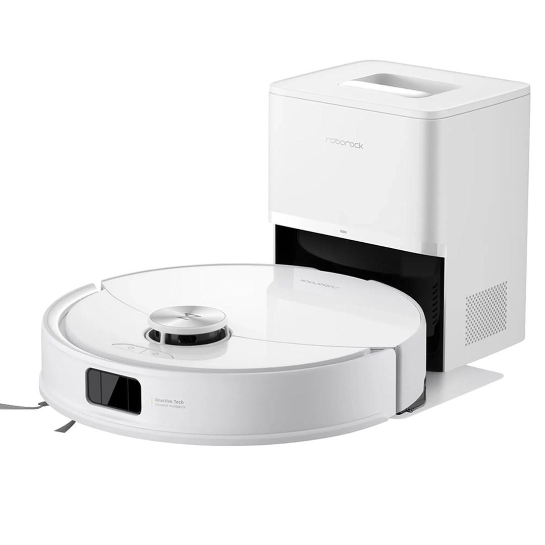 Roborock Q10 VF+ robotstøvsuger med moppe - 0,5 l, hvid