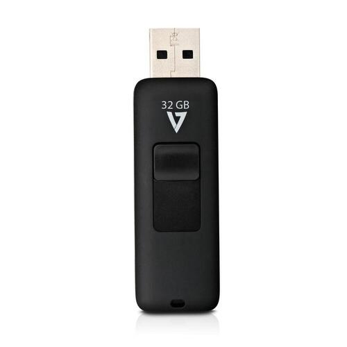 Mikro-SD-hukommelseskort med adapter V7 J153301 Sort 32 GB