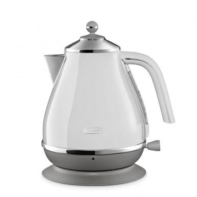 De’Longhi Icona Capitals elkedel 1,7 l – 2.000 W – Hvid billede