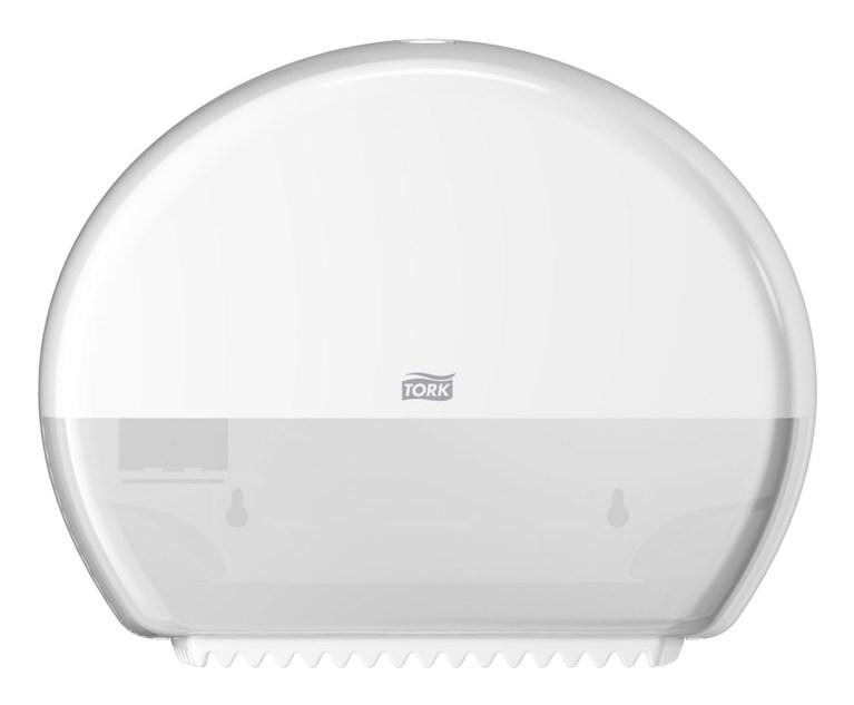 Tork Mini Jumbo rullepapir-dispenser - Hvid