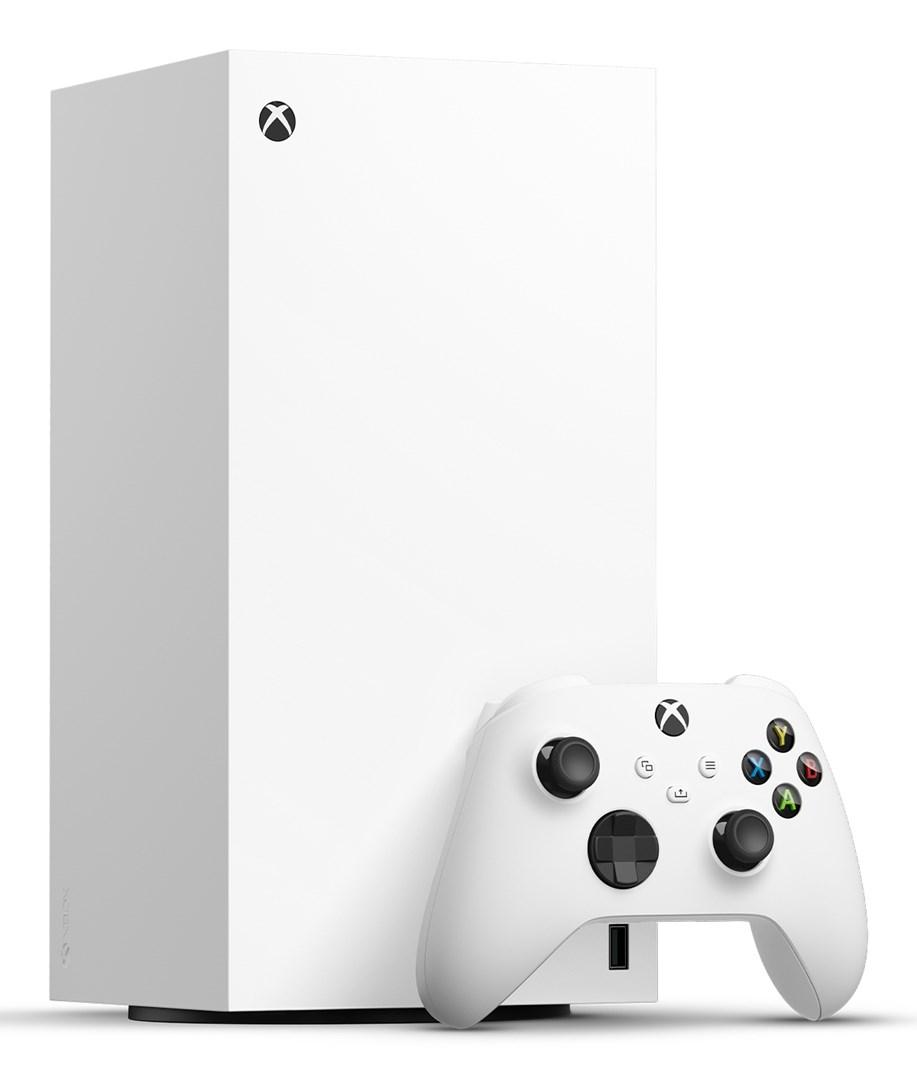 Microsoft Xbox Series X 1 TB - Hvid spillekonsol med Wi‑Fi