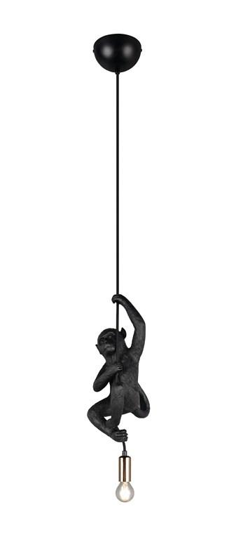 TRIO Luminaire pendel E14 - sort abe-design billede