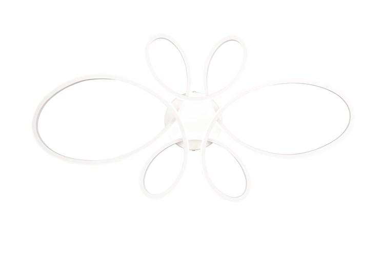 TRIO FLY loftlampe LED 83 cm - 4.000 K, mat hvid billede