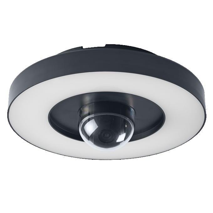 OSRAM Smart Outdoor WiFi Circle LED kamera - overvågningskamera med LED-lys billede