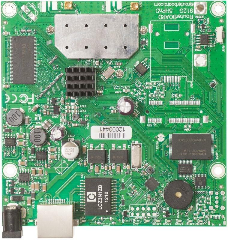 MikroTik RB911G-5HPnD - router-motherboard med Gigabit og PoE billede