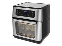 ProfiCook PC-FR 1200 H airfryer - 11 l, 1.500 W - rustfrit stål/sort billede