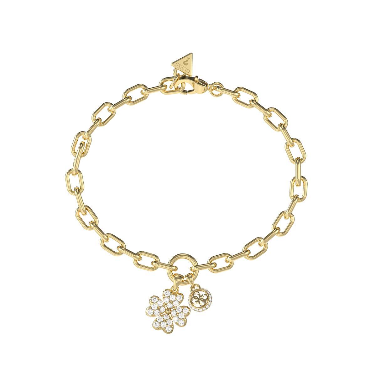 Guess armbånd til kvinder - JUBB06044JWYGS, gylden rustfrit stål billede