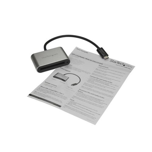 Hukommelseskortlæser USB-C StarTech CFASTRWU3C - sølv