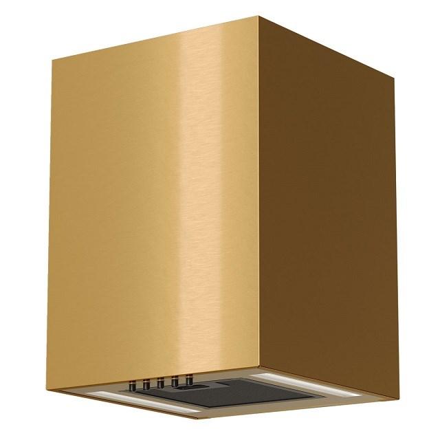 MAAN ELBA Mini WPB 430 emhætte - forgyldt glans, Ø30 cm billede